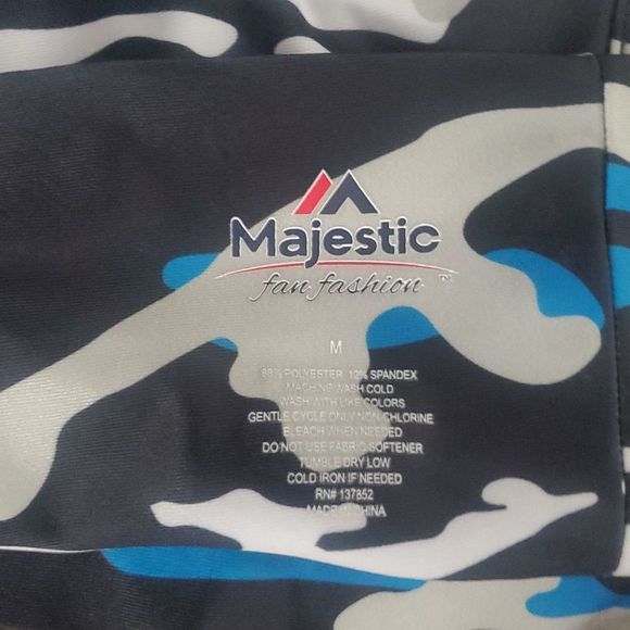 NWOT CAROLINA PANTHERS ZUBAZ CAMO LEGGINGS - Picture 5 of 5
